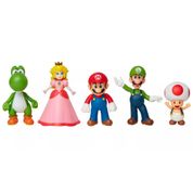 Conjunto de Mini Figuras - Super Mario - Mario and Friends Multi-pack - Candide