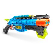 Lancador X-Shot Dino Attack - Claw Hunter Blue - 24 Dardos - Candide