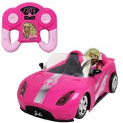 Carro Da Barbie Deluxe De Controle Remoto Candide