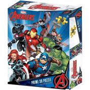 Quebra-Cabeça 3D Os Vingadores Zipper 200 Peças - BR1313 (448178)