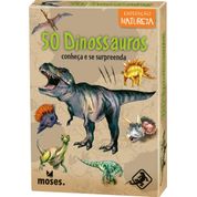 Jogo de Cartas e Baralho Dinossauros 50 cartas Galápagos