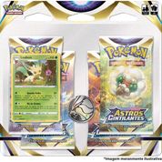 Jogo de Cartas e Baralho Espada e Escudo Astros Cintilantes - Leafeon 25 cartas Copag Pokémon