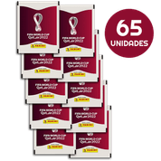 Cartela c/ 65 Envelopes - Copa Do Mundo 2022 -  FIFA WORLD CUP QATAR 2022