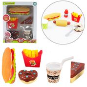 Kit Cozinha Infantil Happy Birthday Bolo Fast Food