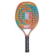 RAQUETE BEACH TENNIS  50% CARBONO 50% FIBRA DE VIDRO WBT ITALIAN TENIS DE PRAIA