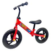 BICICLETA INFANTIL SEM PEDAL EQUILIBRIO ARO 12 VERMELHA