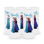 Kit 40 Copos Long Drink Aniversario Frozen Personalizados