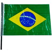 COPA DO MUNDO 2022 BANDEIRA PLAST BR C/CABO 27X39 PCT.C/10