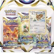 Jogo de Cartas e Baralho Espada Escudo Astros Cintilantes - Eevee 19 cartas Copag Pokémon