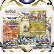 Jogo de Cartas e Baralho Flapple Espa Escudo 9 Astros Cintilantes 19 cartas Copag Pokémon