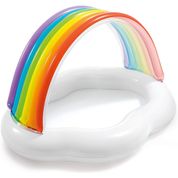 Piscina Infantil Nuvem Arco Iris 82 Litros - Intex 57141