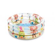 Piscina Infantil Para Bebês Ursinho 28 Litros - Intex 57106