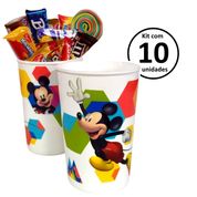 Kit 10 Copos para Doces Lembrança Decoração Festa infantil do Mickey Disney