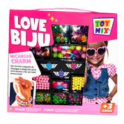 Estojo Miçangas Infantil Coloridas P/montar Pulseiras Colar