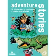 Jogo de Tabuleiro - Black Stories Junior - Histórias de Aventura - Galápagos