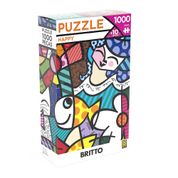 Quebra Cabeça Puzzle 1000 Peças - Romero Brito - Happy - Grow 3947