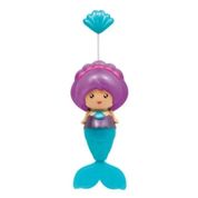 Sereia Treme Treme para o Banho Cabelo Roxo