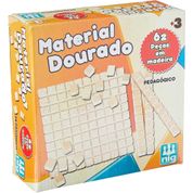 MATERIAL DOURADO MADEIRA 62 PEÇAS NIG-426