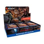 Jogo de Cartas e Baralho Set Booster Box Commander Legends Batalha Pelo Portal Baldur 15 cartas Wizard OF The Coast Magic Gathering