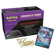 Jogo de Cartas e Baralho Box Pokémon Ferramentas De Treinador Lumineon V 122 cartas Copag