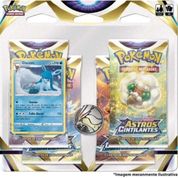 Jogo de Cartas e Baralho Blister Quadruplo Astros Cintilantes 25 cartas Copag Pokémon