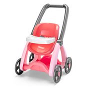 Acessórios para Bonecas - Carrinho de Bebê - Rosa - Roma Jensen