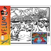 Tigres na água