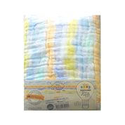 Toalha de Banho bebe Swaddle Soft 100% Fralda Tie Dye Azul