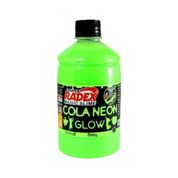 Cola Verde Para Slime Neon Glow 500gr Radex  - 1UN