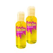 Kit 2 Ativador Amarelo Slime  Lab Slime Brinquedo Clear
