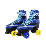 Patins Clássico BW021AZ 32/33 Importway Azul,Amarelo