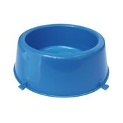 Comedouro Plástico Classic N1 - 370 Ml Azul - Furacão Pet