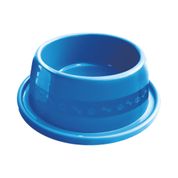 Comedouro Plástico Anti-Formiga N2 - 550 Ml Azul - Furacão Pet