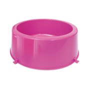 Comedouro Plástico Classic N3 - 3.000 Ml Rosa - Furacão Pet