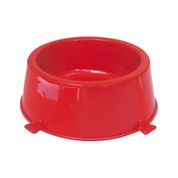 Comedouro Plástico Classic N2 - 1.080 Ml Vermelho - Furacão Pet