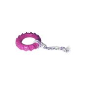 Pneu Off Road Dog Borracha Corda N2 - M - Rosa - Furacão Pet