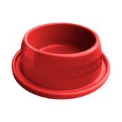 Comedouro Plástico Anti-Formiga N1 - 350 Ml Vermelho - Furacão Pet