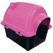 Casinha Plástico  Iglu N3,0 - Rosa - Furacão Pet