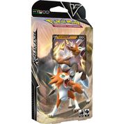 Jogo de Cartas e Baralho Card Game Pokémon TCG Deck Batalha Lycanroc V 60 Unidades Copag