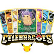 Jogo de Cartas e Baralho Celebrações Raras Foil 15 cartas Copag Pokémon