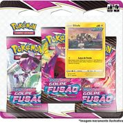 Jogo de Cartas e Baralho Blitzle Esp Escudo 8 Golpe Fusão 19 cartas Copag Pokémon