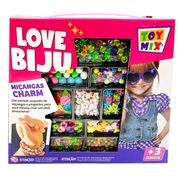 Estojo Miçangas Infantil Coloridas P/montar Pulseiras Colar