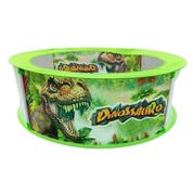 PISCINA BRINQUEDOS DINOSSAURO BOLINHAS 90CM INFANTIL VERDE