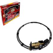 FERRORAMA TREM ELETRICO INFANTIL LOCOMOTIVA COMPLETA SOM LUZ FUMACAO VINTAGE LUXO