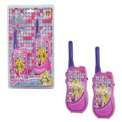 RADIO WALKIE TALKIE COMUNICADOR INFANTIL CRIANÇAS KIT COMPLETO PRINCESAS MENINA