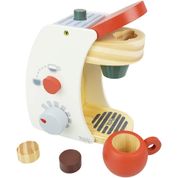 Coleção Cozinha Kit Cafeteira de Madeira infantil - 4Pç