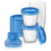 Kit Copos 180ml Para Leite Materno Philips Avent 10 Frascos