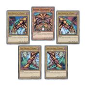 Kit Yu-Gi-Oh! Exodia, "O Proibido" Foil Completo + Booster