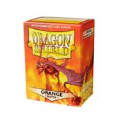 Dragon Shield Matte 100 Sleeves Protetor - Orange