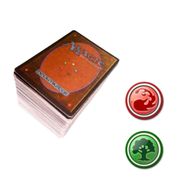 Deck Magic Red & Green Pronto p/ Jogar Baralho de 60 cartas